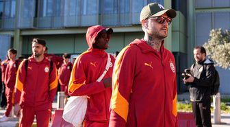 Galatasaray kafilesi, İzmir'e geldi