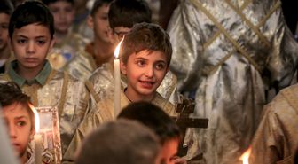 Gazze'deki Doğu Hristiyanları yıkımın gölgesinde ilk Paskalya'yı kutladı