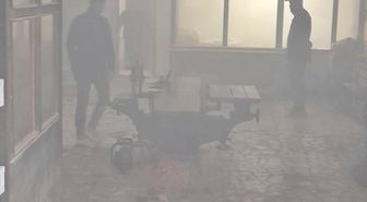 Gelibolu'da marangozhanede çıkan yangın söndürüldü