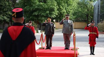 Genelkurmay Başkanı Orgeneral Bayraktaroğlu, Arnavutluk'ta mevkidaşı Kingji ile bir araya geldi
