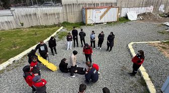 Giresun Üniversitesi'nde afete hazırlık eğitimi düzenlendi