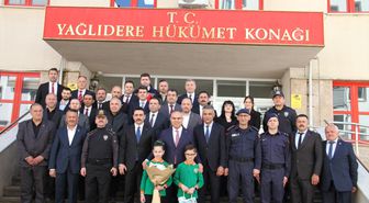Giresun Valisi Koç, Yağlıdere'yi ziyaret etti