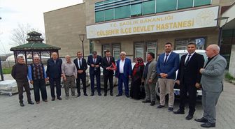 Gülşehir Devlet Hastanesine araç ve yatak bağışı