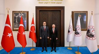 Gürcistan İstanbul Başkonsolosu Jishkariani'den Kırklareli Valisi Turan'a ziyaret