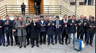 Hakkari'de İsrail'in Filistinli esirleri hedef alan 'idam yasası'na tepki