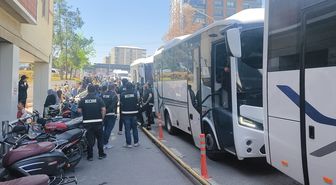 Halfeti Belediyesine yönelik operasyonda gözaltına alınan 46 şüpheli adliyede