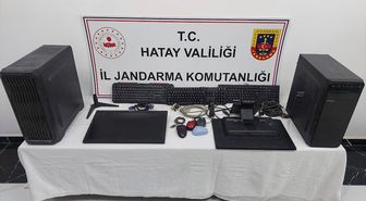 Hatay'da iş yerinden hırsızlık yapan 5 zanlı tutuklandı
