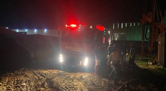 Hatay'da şantiyedeki konteynerde çıkan yangında 1 işçi hayatını kaybetti