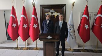İçişleri Bakan Yardımcısı Yiğitbaşı, Vali Aktaş'ı ziyaret etti