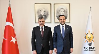 İçişleri Bakanı Çiftçi, AK Parti İstanbul İl Başkanlığını ziyaret etti