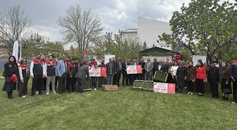 Iğdırlı çiftçilere 350 bin fide dağıtıldı