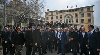 İlim Yayma Vakfı Mütevelli Heyeti Başkanı Erdoğan, Bitlis'te ziyaretlerde bulundu
