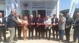 İnhisar'da organik sıvı gübre satış noktası açıldı