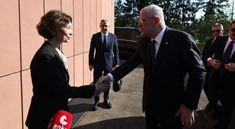 İYİ Parti Genel Başkanı Dervişoğlu, Avrupa Konseyi Türkiye Daimi Temsilcisi Golder ile görüştü