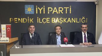 İYİ Parti Sözcüsü Kavuncu, partisinin Pendik İlçe Başkanlığını ziyaret etti