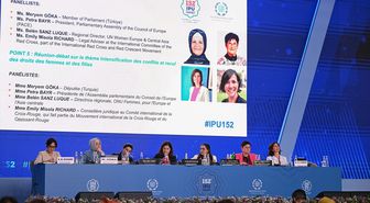 Kadın Parlamenterler Forumu ikinci oturumu yapıldı