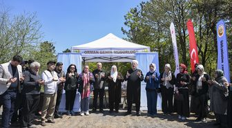 Kahramanmaraş'taki okul saldırısında hayatını kaybedenler için İstanbul'da fidan dikildi