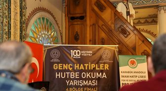 Karabük'te 'Genç Hatipler Hutbe Okuma Yarışması Bölge Finali' yapıldı