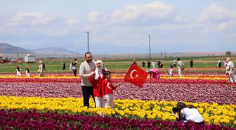 Karaman lale tarlalarıyla ziyaretçi çekiyor
