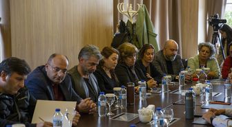 Kartalkaya'daki otel yangınında yakınlarını kaybedenler buluştu