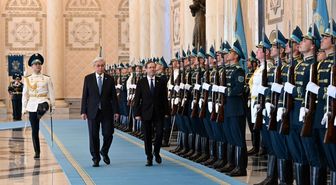 Kazakistan Cumhurbaşkanı Tokayev ile İsrail Cumhurbaşkanı Herzog bir araya geldi