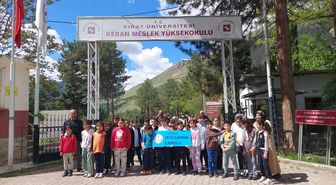 Keban'da 'Fidan Dikimi ve Orman Bitkilerinde Görülen Hastalıkların Tanıtılması' etkinliği