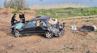 Kırıkkale'de şarampole düşen otomobilin sürücüsü ağır yaralandı