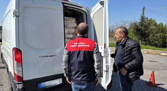 Kırklareli'nde canlı hayvan ve hayvansal ürünlerin nakilleri denetlendi