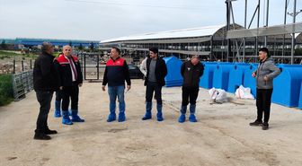 Kırklareli Tarım ve Orman Müdürü Karaca, işletme ziyaretinde bulundu
