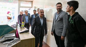 Kırklareli Valisi Turan, esnaf ziyaretinde bulundu