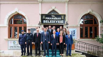 Kırklareli Valisi Turan, Pınarhisar Belediyesini ziyaret etti