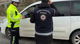 Kırşehir'de 15 düzensiz göçmen yakalandı