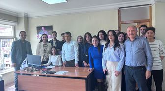 Kırşehir'de üniversite öğrencileri muhasebe uygulamalarını yerinde öğrendi