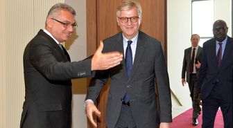 KKTC Cumhurbaşkanı Erhürman, BM Genel Sekreter Yardımcısı Lacroix'i kabul etti