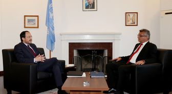 KKTC Cumhurbaşkanı Erhürman ile GKRY lideri Hristodulidis ara bölgede görüştü