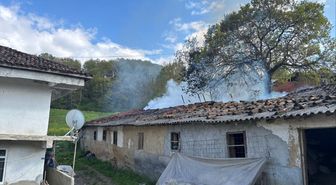 Kocaeli'de samanlıkta çıkan yangın söndürüldü
