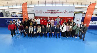 Konya'da 'Bizim Çocuklar 9. Türkiye Badminton Şampiyonası' tamamlandı