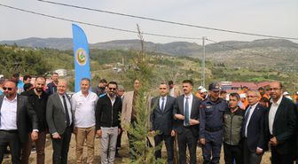 Kozan'da 1500 fidan toprakla buluşturuldu