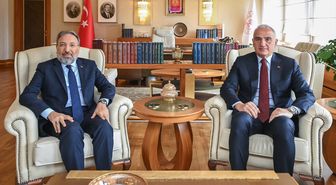 Kültür ve Turizm Bakanı Ersoy, Diyanet İşleri Başkanı Arpaguş ile bir araya geldi