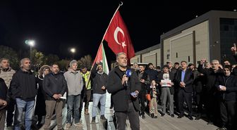 Malatya'da, İsrail'in Filistinli esirlere yönelik 'idam yasası' protesto edildi