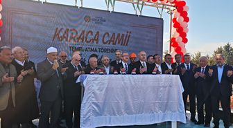 Malatya'da Şehir Mezarlığı Camisi'nin temeli atıldı