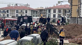 Manisa'da göçük altında kalan işçi öldü