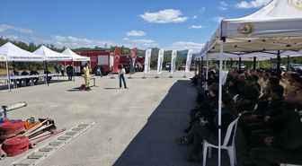 Marmaris'te orman yangını tatbikatı yapıldı