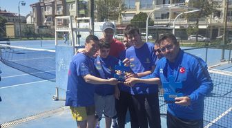 Marmaris'te 'Otizm Farkındalık Tenis Turnuvası' düzenlendi