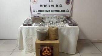 Mersin'de 36 bin 300 kaçak makaron ele geçirildi