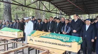 Mersin'de evde fenalaşmaları sonucu yaşamını yitiren 2 kardeşin cenazeleri defnedildi