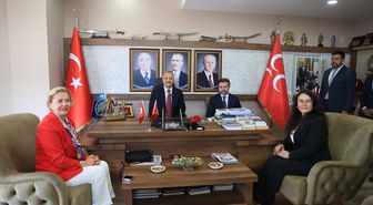 MHP Genel Başkan Yardımcısı Yurdakul, Antalya'da ziyaretlerde bulundu