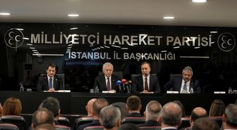MHP'li Adan, Yıldız ve Aksu'dan İstanbul İl Başkanı Yılmaz'a 'hayırlı olsun' ziyareti