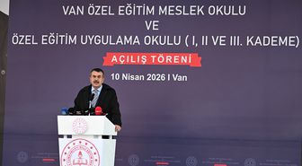 Milli Eğitim Bakanı Tekin, Van'da açılış töreninde konuştu Açıklaması