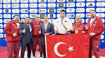 Milli judocu İbrahim Tataroğlu, Avrupa Şampiyonası'nda bronz madalya kazandı
